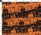 Various Fabrics by the Yard or Fat Quarter Spooky Halloween Black Orange Whimsical Ghost Pumpkin Cemetery Custom Printed Fabric by Spoonflower